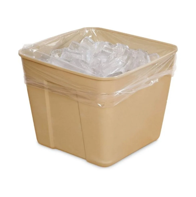 Square Ice Bucket – Beige, 3 Qt, 72/Case