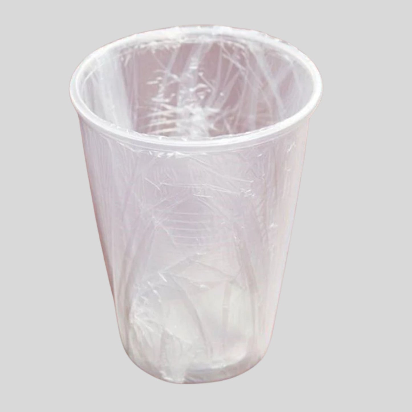 9OZ Individual Wrap Disposable Plastic Cup, 5gram, 1000/box