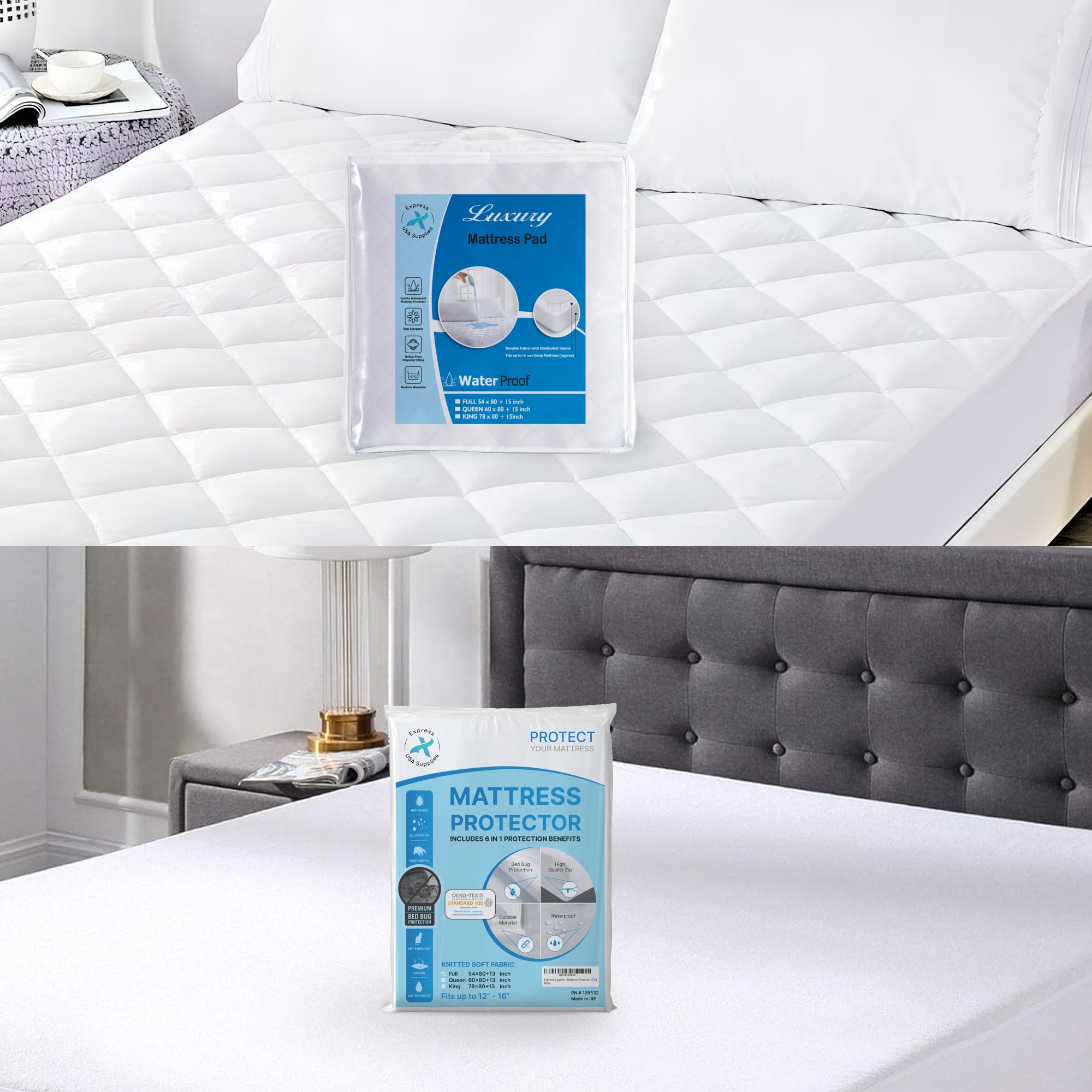 MATTRESS PAD / WATER PROOF