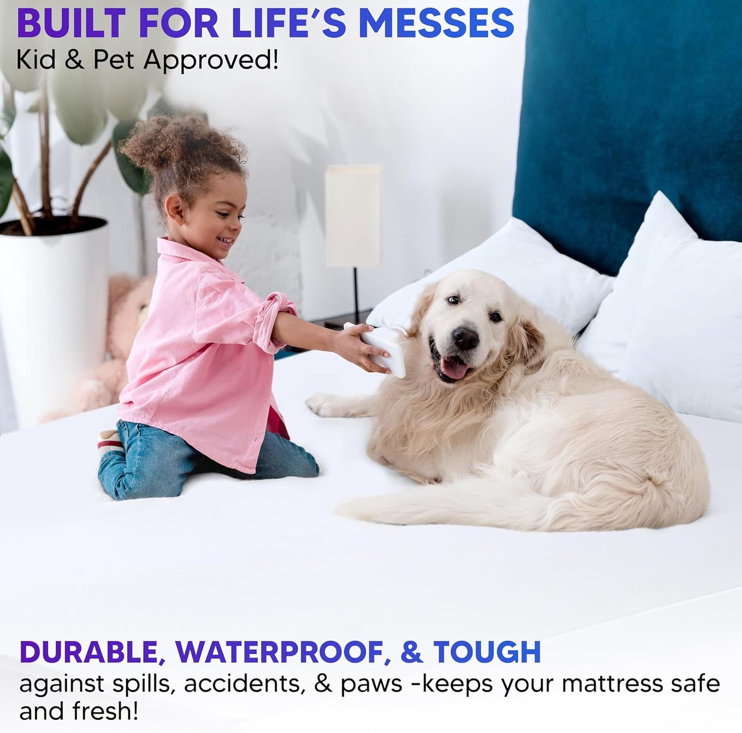 Matress Encasement Protector - Queen - Size 60"x80"x15"