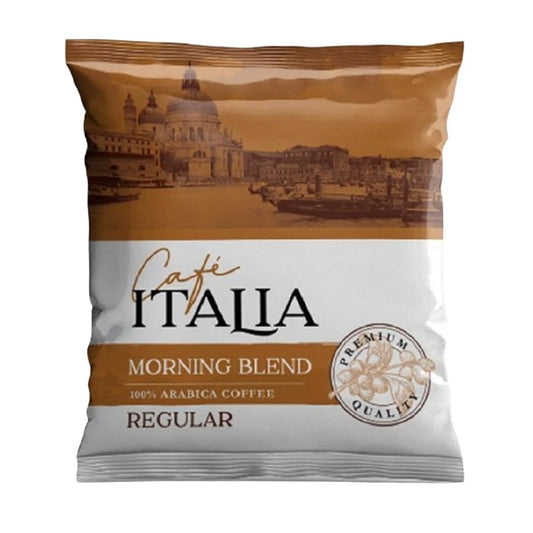 4-Cup Regular Coffee – Filter Pack (0.60 oz), Cafe Italia (100% Arabica), 200/Case