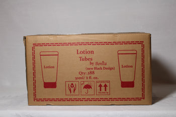 Lotion Tube- 1oz/ 30ml - Bonita - clear color- 288/cs - Made In China