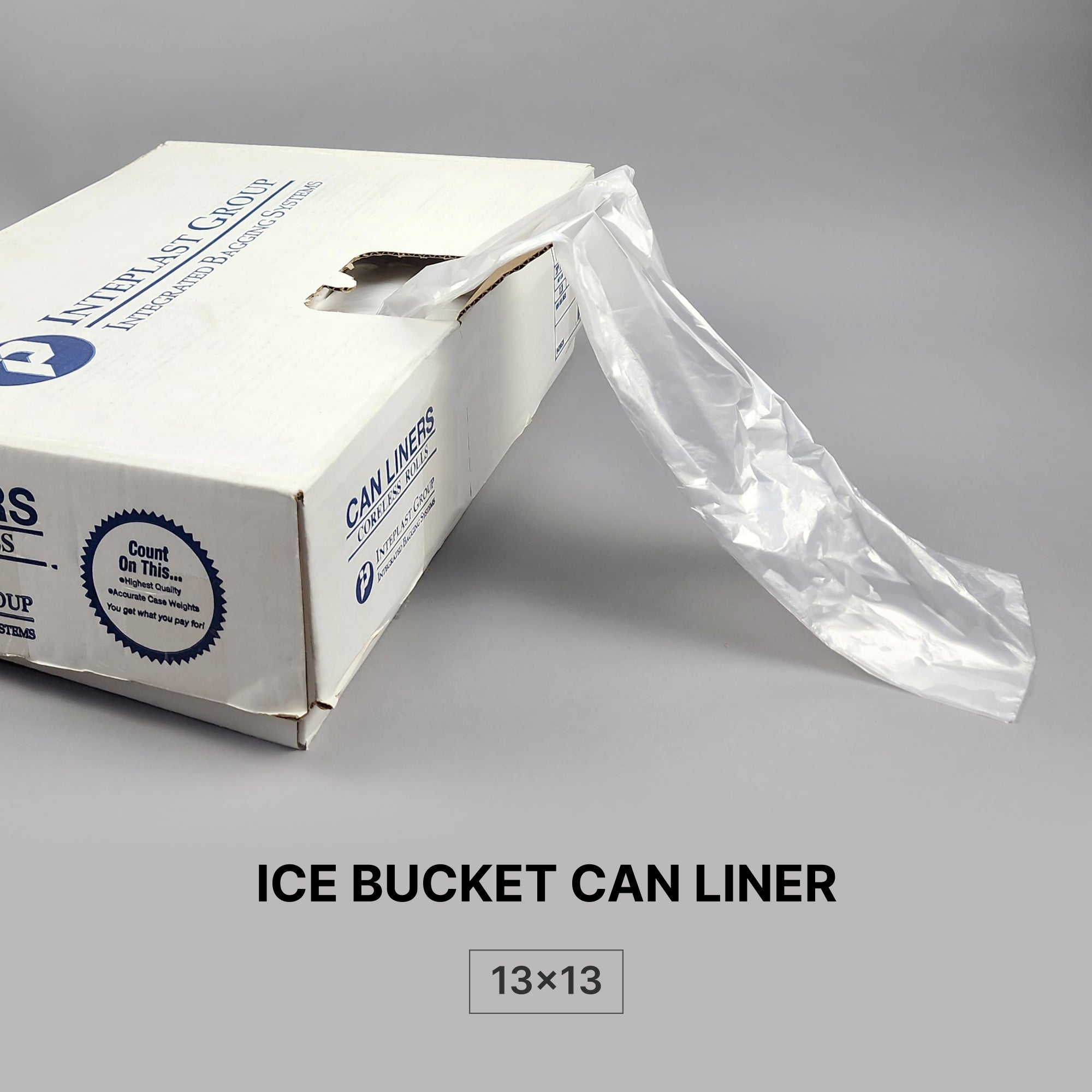 Ice Bucket can Liner-13x13