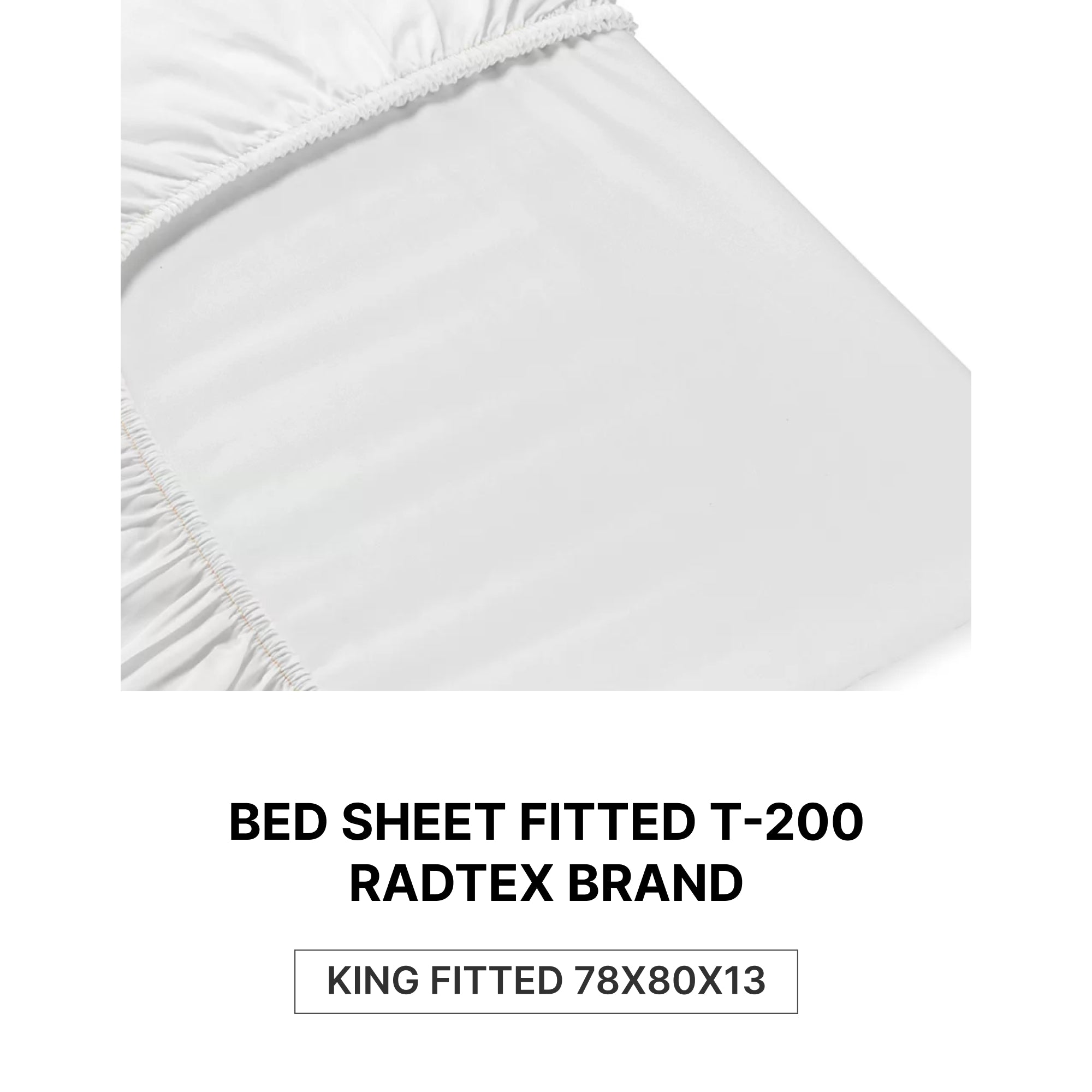 KING FITTED 78X80X13
