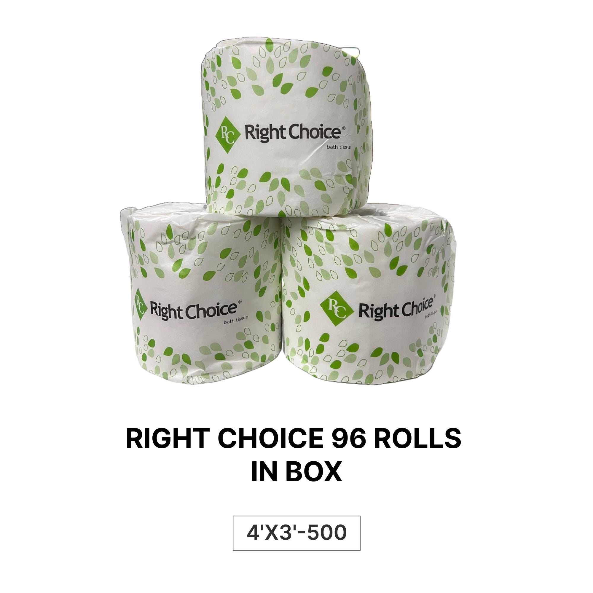 Right Choice - 4'x3'-500 96rolls/box