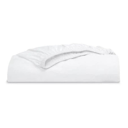 Full Fitted Sheet - 54X80X13 -RADTEX= T200 [WHITE- ID THREAD GREEN] -  2dz/Box