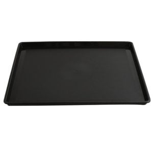 Ice Bucket Tray – Black, 10.5" x 12.5", 24/Case